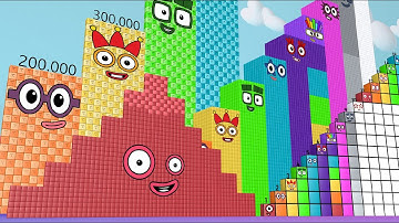 Numberblocks Puzzle Epic Step Squad 1100 10,000,000 to 110,000,000 MILLION BIG & BEST Numberblocks