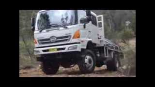 Hino GT1322 4WD Truck test  Allan Whiting  December 2013