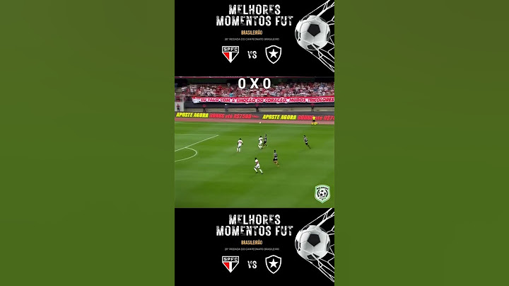 SÃO PAULO X BOTAFOGO - MELHORES MOMENTOS FUT - BRASILEIRÃO 2023