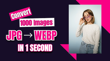 How to Convert Multiple Image JPG to WEBP in Seconds | PNG to WEBP |