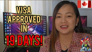 SUPER BILIS VISIT VISA APPROVED IN 19 DAYS | INVITED RELATIVES | BUHAY CANADA