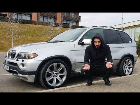 უხეში ტესტ დრაივი - BMW X5 e53 - ბებერი განგსტერი! 4.8is