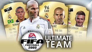 Gdyby FIFA 2005 miała ULTIMATE TEAM... - REAL MADRYT