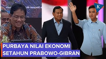Penilaian Purbaya soal Kondisi Ekonomi Setahun Prabowo-Gibran