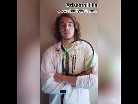 Ο Στέφανος Τσιτσιπάς συμμετέχει στις δημοπρασίες του #ziseathlitika