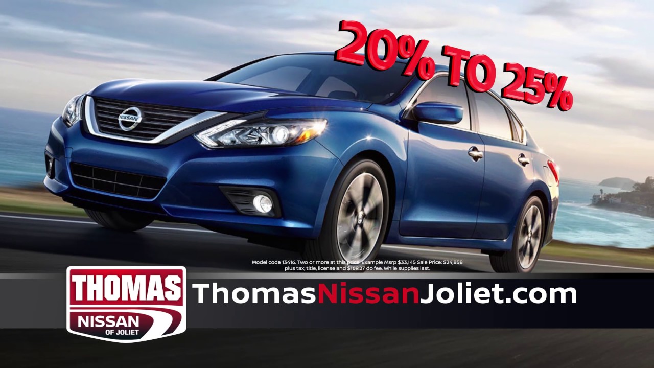 Thomas Nissan Year End Sales Event YouTube