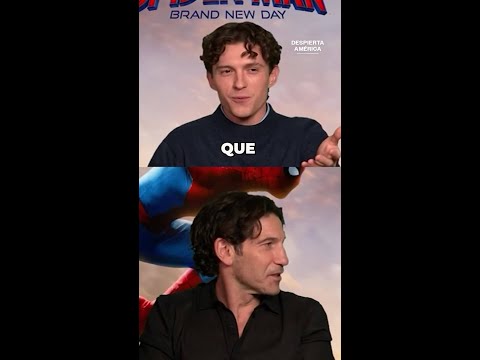 Tom Holland se ríe al contar que perdió un concurso del mejor Spider Man | #despiertaamérica