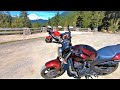 Motorcycle Ride Through Beautiful Mountains - Honda 919 &amp; Sv650