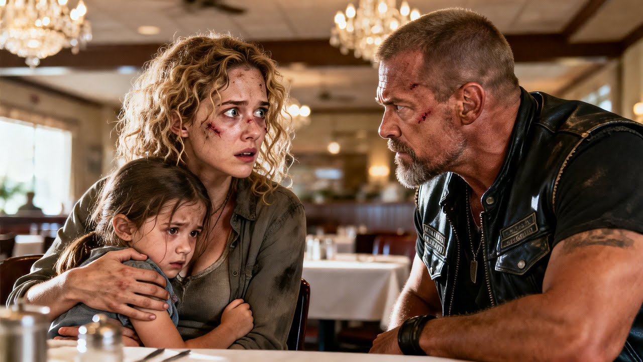 “Excuse Me, Sir, Can We Take Some Leftovers?” —The Biker’s Answer Shocked the Room