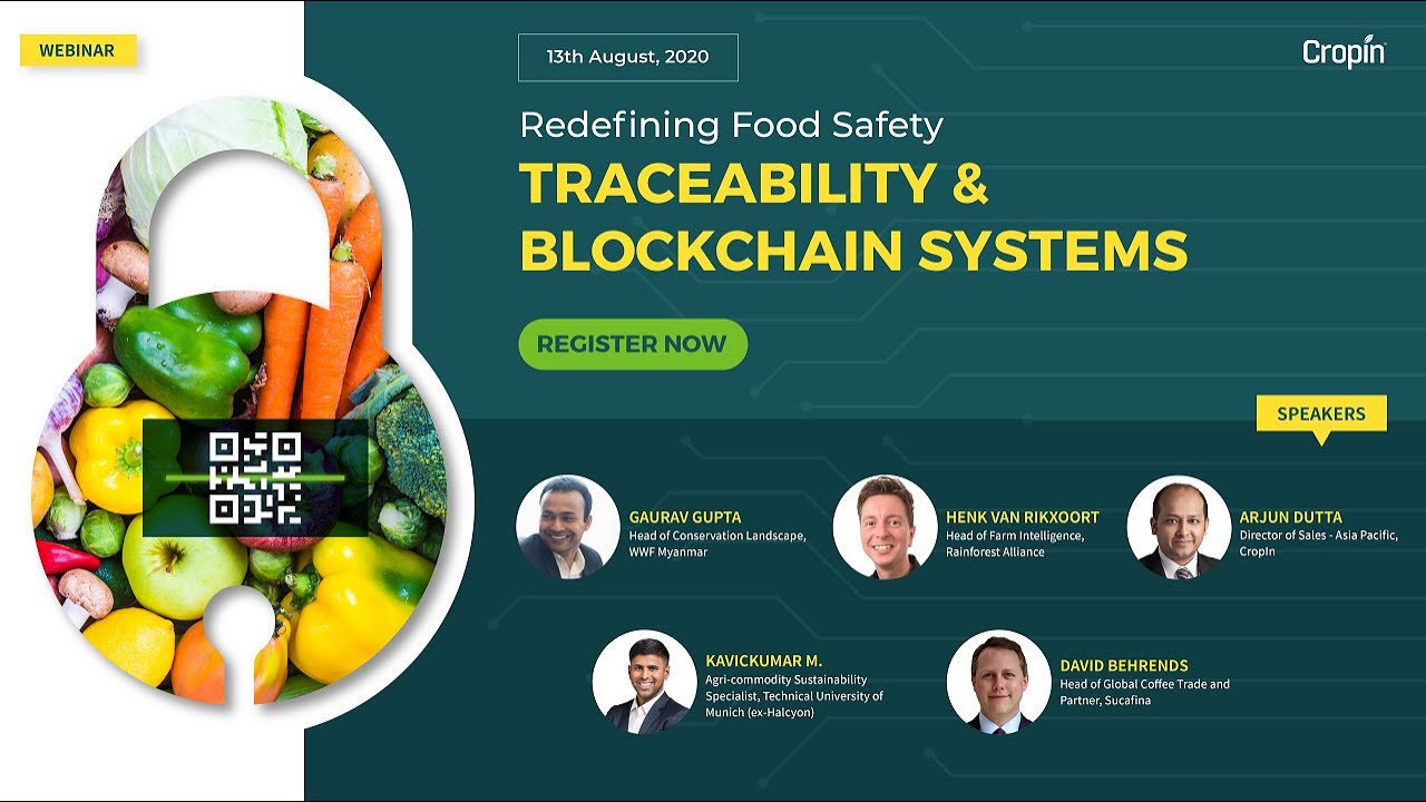 Redefining Food Safety Traceability & Blockchain Systems [inar