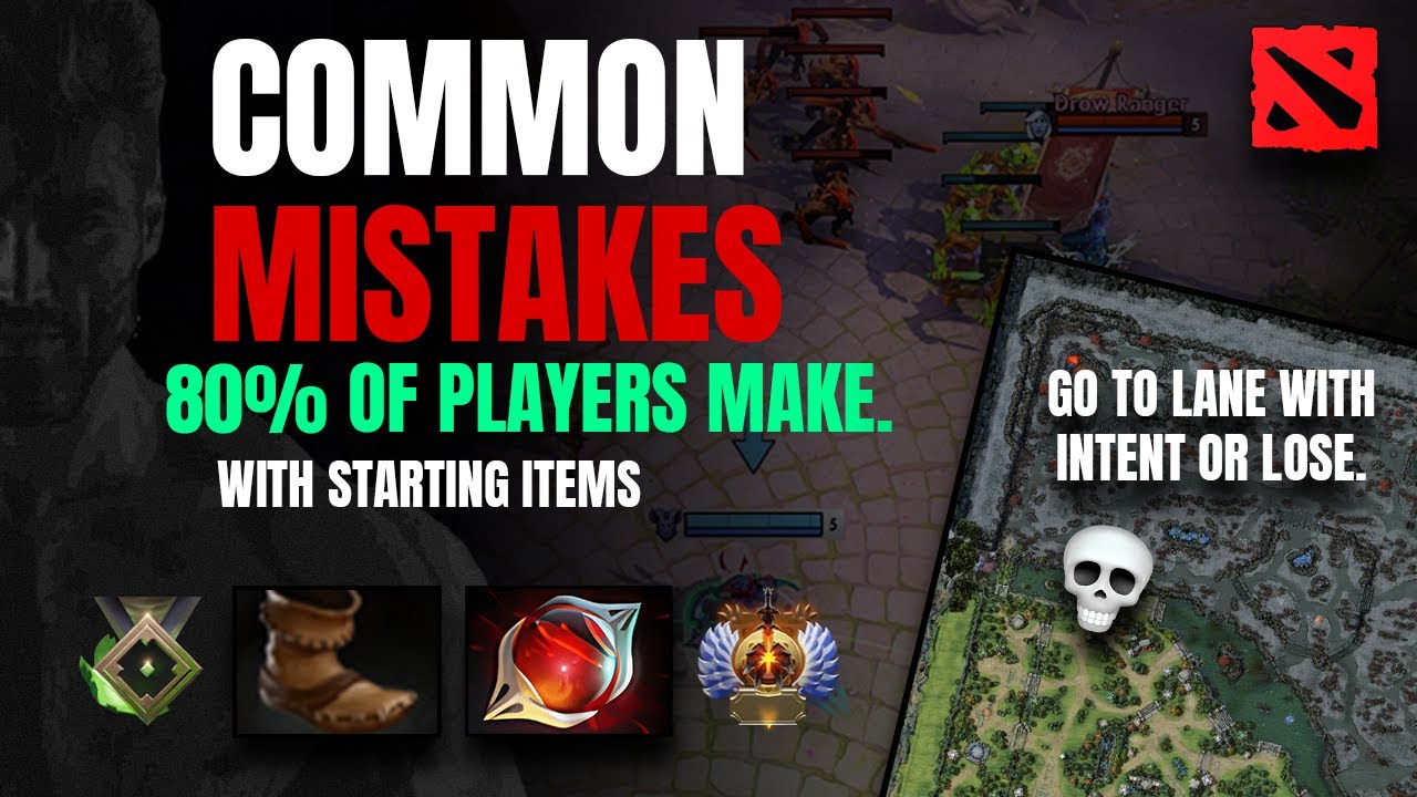 Starting Items MAKE OR BREAK Lanes | Don't Miss Kills & Back Yourself - Avoid THESE Mistakes | DotA2