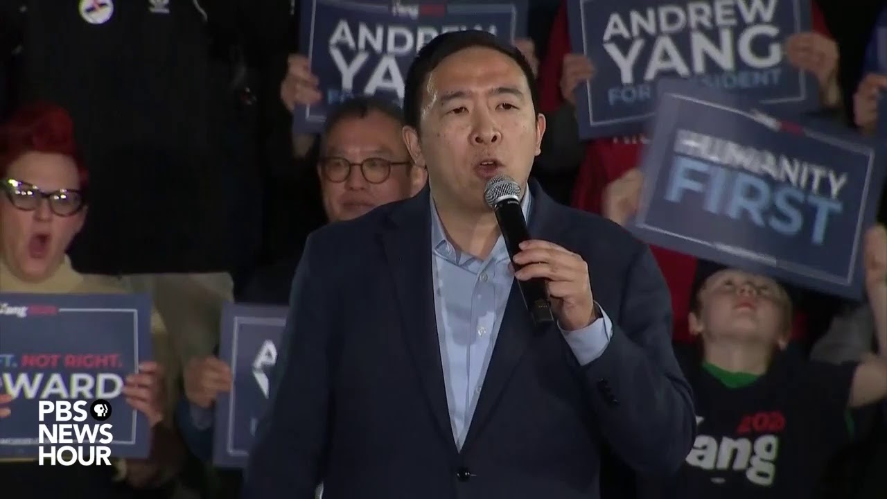 In Iowa, Andrew Yang doesn't take himself too seriously, and that's a ...