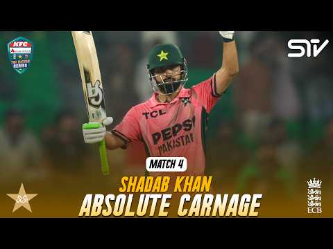 Shadab Superstar Khan Searing 113-Run Knock | Pak vs Eng | Pakistan ODI Tri-Series 2026 | M9S1H