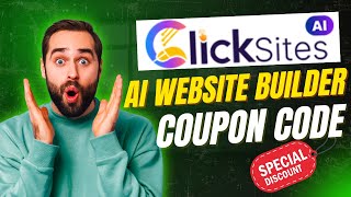 ClickSites AI Coupon Code – Best AI Website Builder to Launch Fast