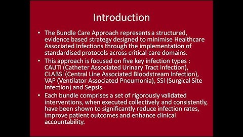 Bundle Care Approach