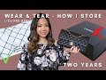 Chanel Medium Classic 2 YEAR wear and tear & How I store | PERFECT CONDITION | Caviar and GHW