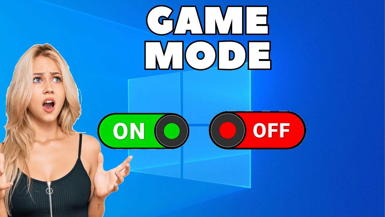 Game Mode On vs Off - YouTube