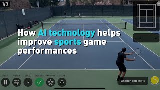 How AI technology helps improve sports game performances image