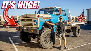 Finding The BIGGEST Collection of CREW CAB FORDS! *Driving a 5 Ton F600!*