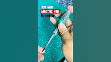 How to Use High Twist Electric Pen Screwdriver #electric #pen #screwdriver