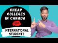 10 CHEAP COLLEGES IN CANADA 2021 FOR INTERNATIONAL STUDENTS || TOP 10 COLLEGE WITH LOW TUITION FEE