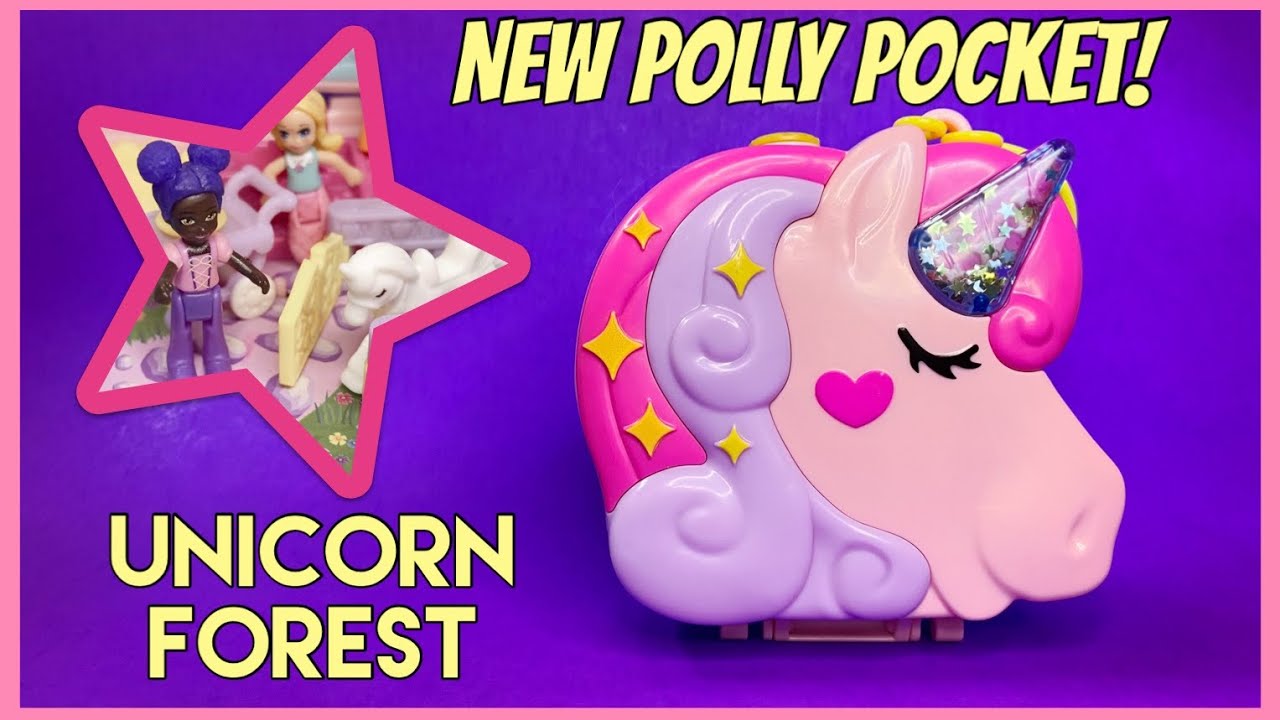 2022 Polly Pocket, Unicorn Forest