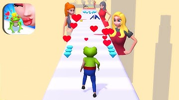 FrogPrince Rush 👩‍🦰❤️🐸 All Levels Gameplay Android,ios
