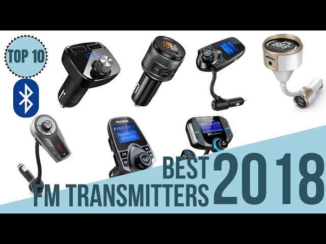 Top 10: Best Bluetooth Fm Transmitters for Cars of 2018 / 10 Best Bluetooth  Car Adapters 