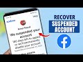 Facebook: How to Recover a Suspended Account! [Step-by-Step]