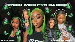 T.T.S.Ep. 8: How To Make a Gorgeous Green Wig Thumbnail ★😍💚| Babykeledits Videos