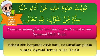 Niat Puasa Sunat 6 Hari Di Bulan Syawal  U0026 Niat Puasa Qada