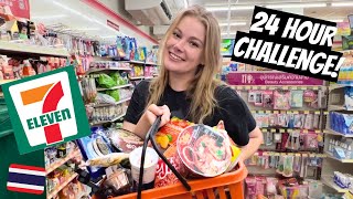 24 Hours of eating ONLY Thailand 7ELEVEN
