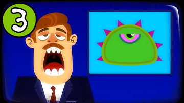 ЛИЗУН ГЛАЗАСТИК съел все вокруг игра Tales from Space Mutant Blobs Attack на канале Мистер Игрушкин