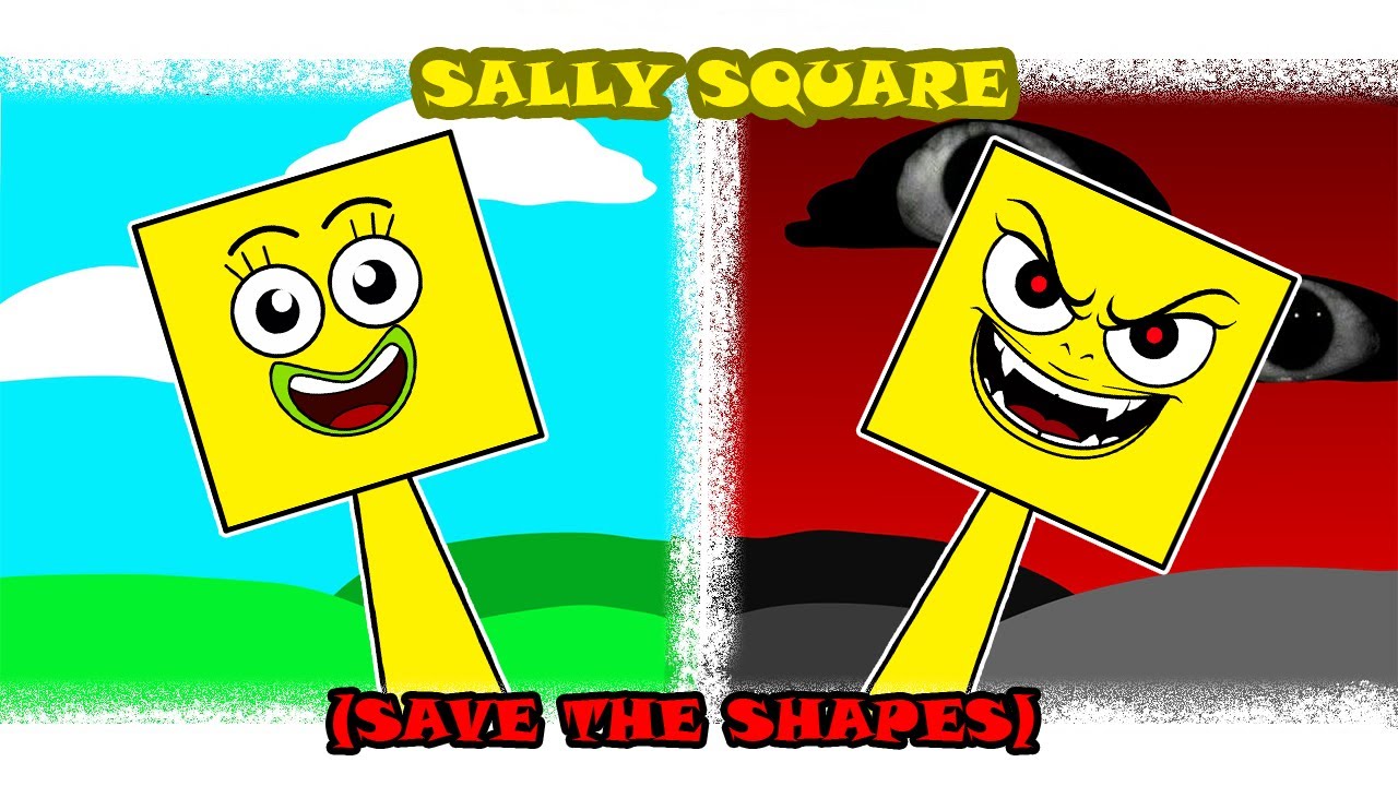My Sprunki OC: Sally Square (from Save The Shapes)