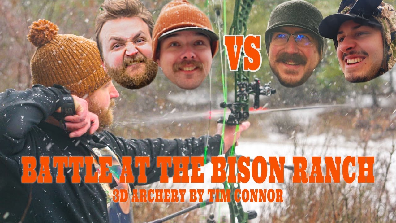 3D Archery Battle "Settling The Beef 2v2 Style"