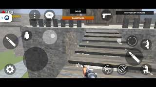 combat reloaded poki.com battle royale game screenshot 1