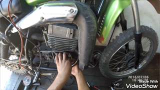 Зажигание от бензопилы на мотоцикл Минск кросс