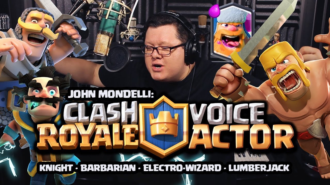 HEHEHEHA with a Voice Actor FROM CLASH ROYALE! 