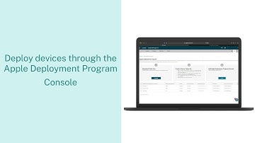 Citrix Endpoint Management: iOS Automated Device Enrollment - Console