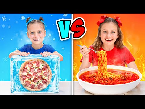 تحدي الساخن مقابل البارد، غرفتان في البيت