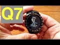 FINOW Q7 Android 5.1 Smartwatch with microSD Support: Unboxing & 1st Look