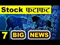 STOCK फटाफट ⚫ Stock Market Breaking news ⚫ Latest stock market news in Hindi by SMKC