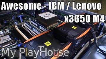 IBM x3650 M4 upgrade CPU, RAM and SSD - 079
