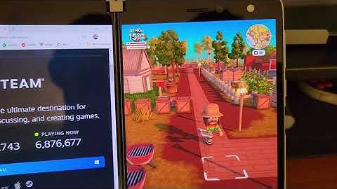 Windows 11 on Surface Duo 3D gaming test #1