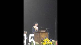 Nick's graduation speech