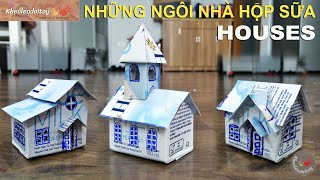 Top 6 cách làm ngôi nhà bằng hộp sữa bột hay nhất năm 2022