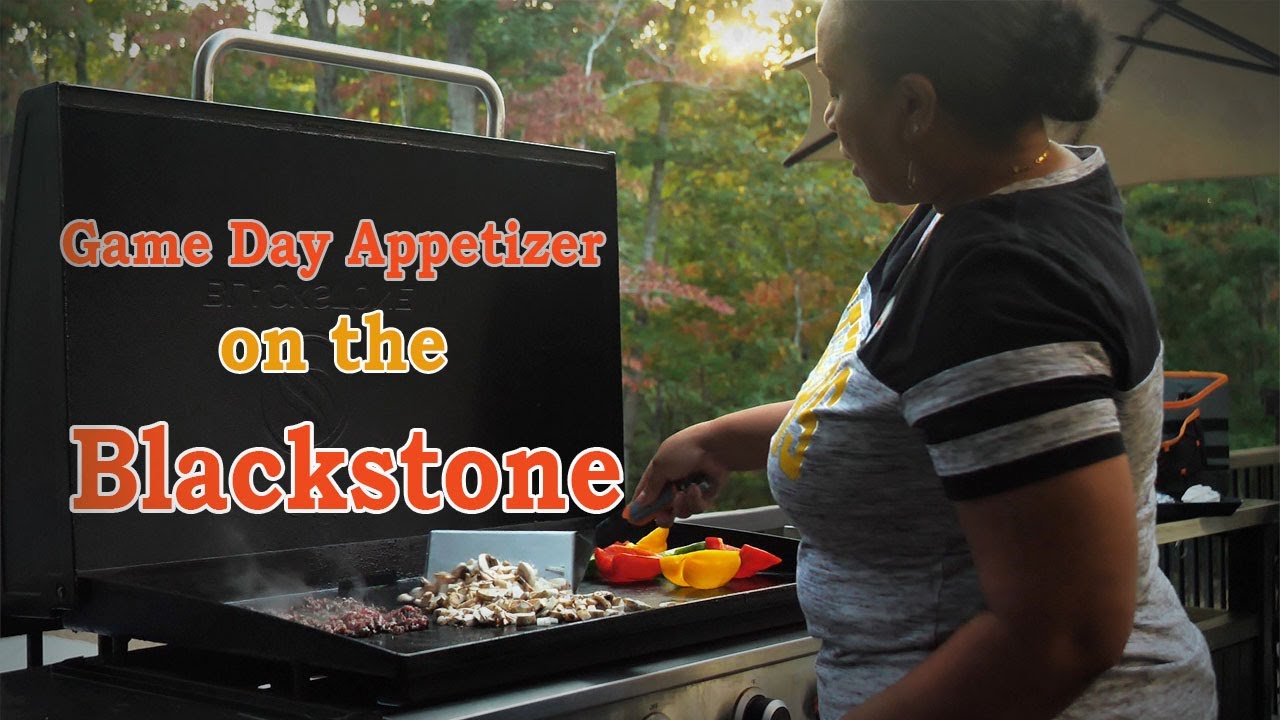 Philly Cheese Steak Stuffed Peppers on the Blackstone! Great Game Day