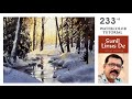 How to draw watercolor painting | Snow-Covered Landscape painting | Sunil Linus De