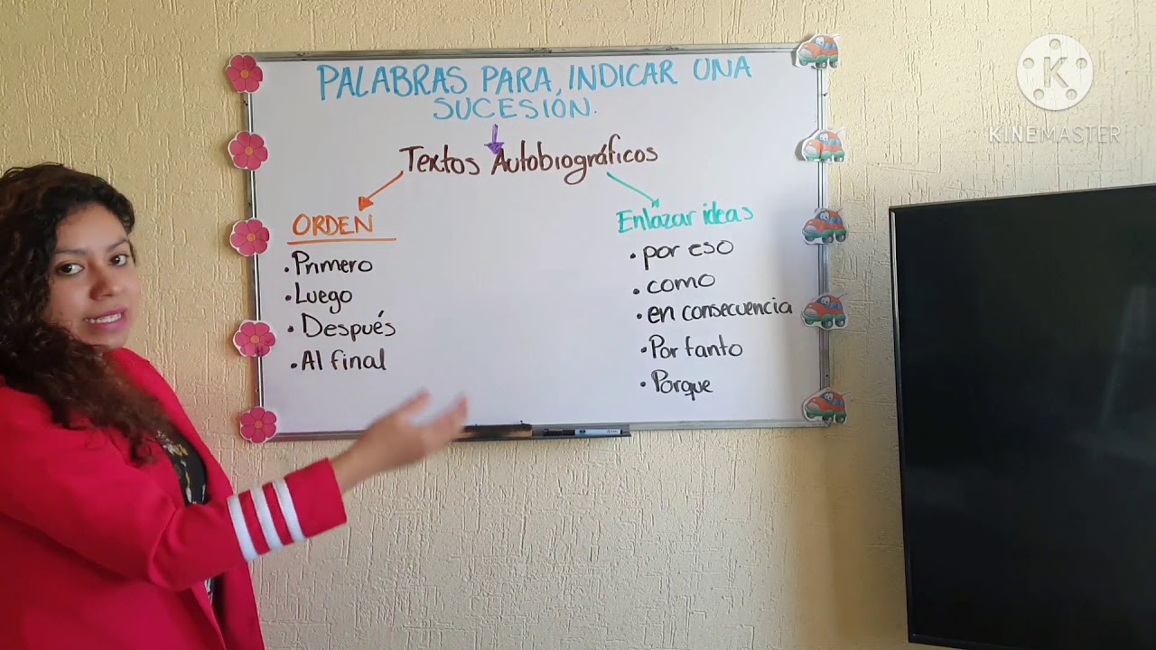ESPAÑOL- PALABRAS QUE INDICAN UNA SUCESIÓN - YouTube