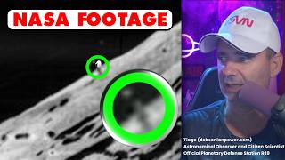  FOOTAGE OF A MONOLITH ON THE MOON!